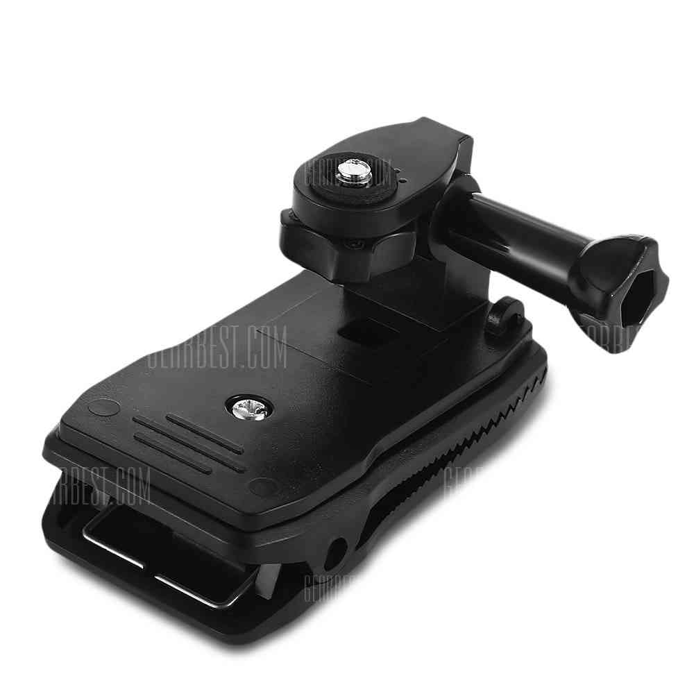 offertehitech-gearbest-360 Degrees Rotatable Bag Clip Mount with Screw for GOPRO HERO / SJ4000 SJ5000 SJ6000 / Xiaomi Yi