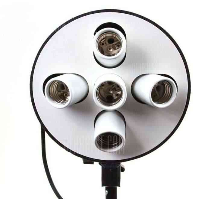 offertehitech-gearbest-5 in 1 E27 Softbox Light Lamp Adapter for Photo Video
