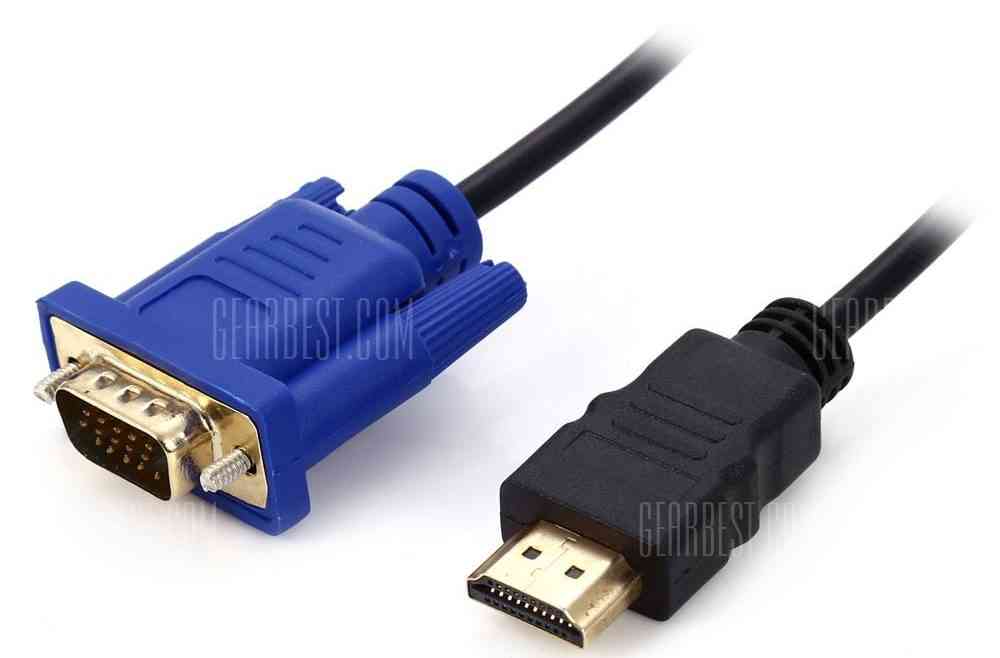 offertehitech-gearbest-5M HDMI to VGA Cable