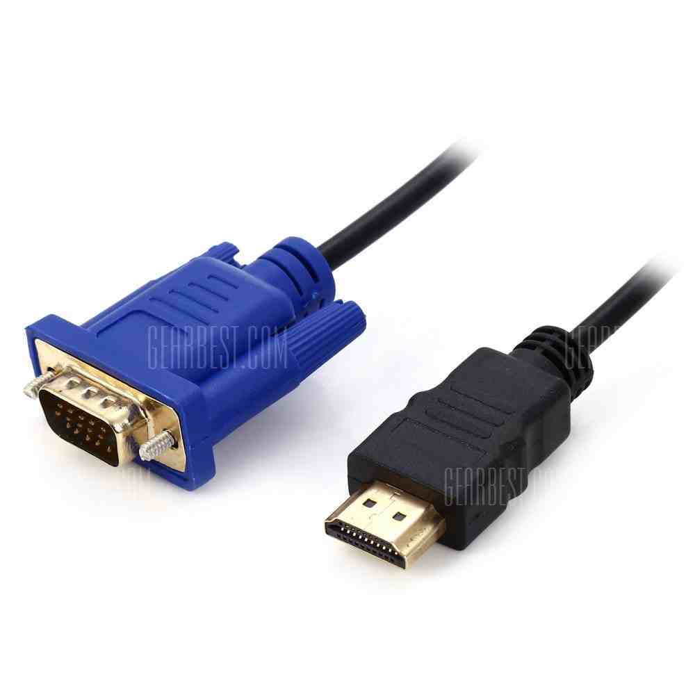 offertehitech-gearbest-5M HDMI to VGA Cable