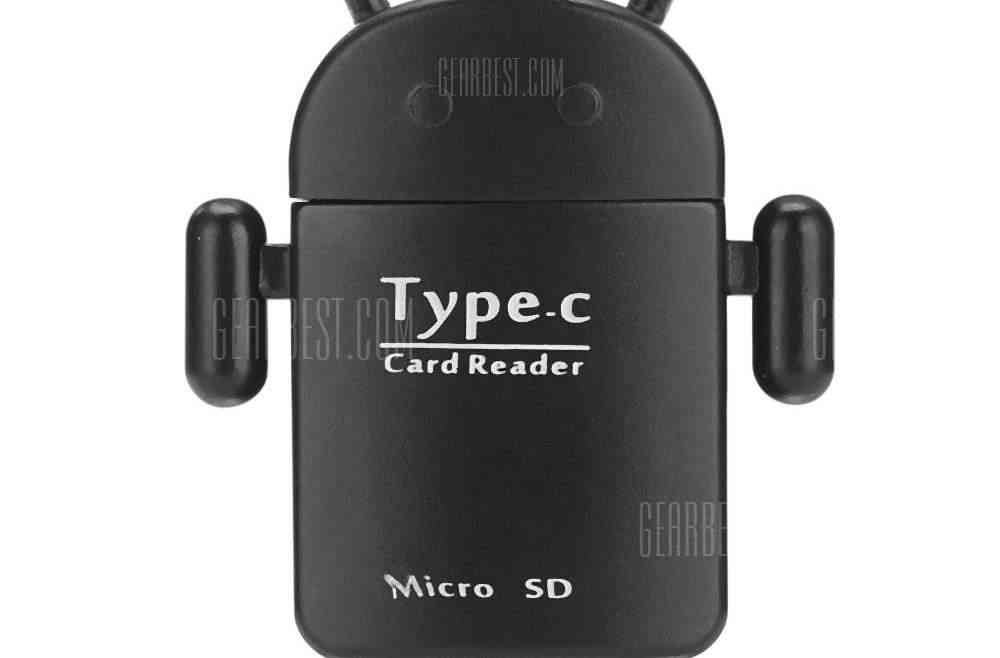 offertehitech-gearbest-695 USB Type-C to TF OTG Card Reader Adapter