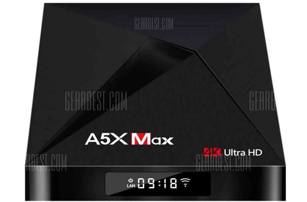 offertehitech-gearbest-A5X Max RK3328 TV Box