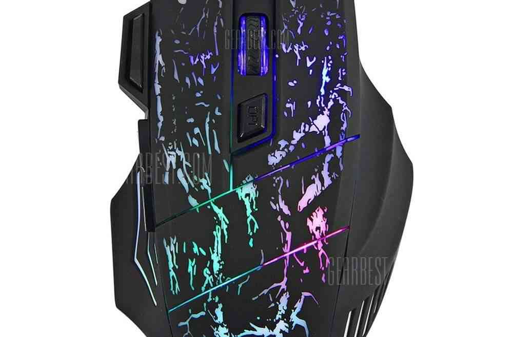 offertehitech-gearbest-A874 7 Buttons LED USB Wired Gaming Mouse