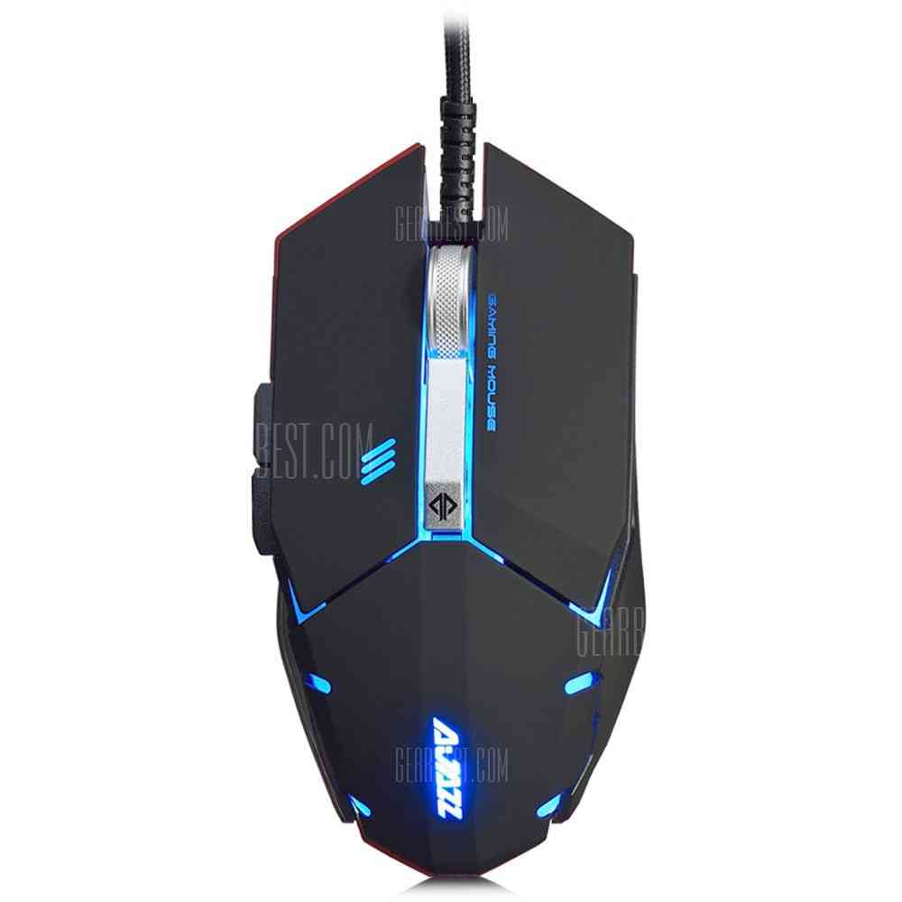 offertehitech-gearbest-AJAZZ GTC Wired Gaming Mouse with LED Light 4000 DPI