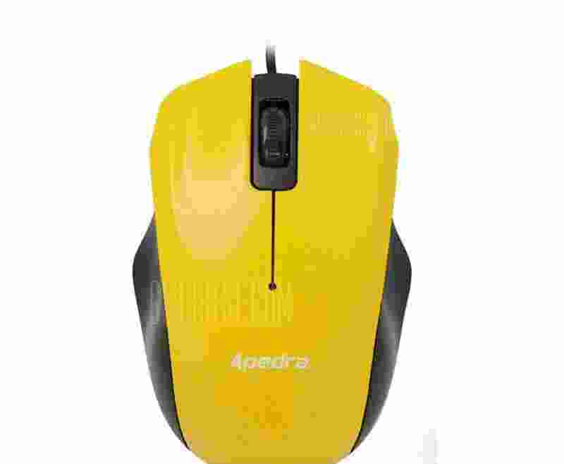 offertehitech-gearbest-APEDRA M4 Business Office Wired USB Mouse Notebook Desktop Gift Mouse