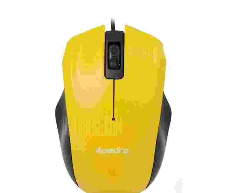 offertehitech-gearbest-APEDRA M4 Business Office Wired USB Mouse Notebook Desktop Gift Mouse