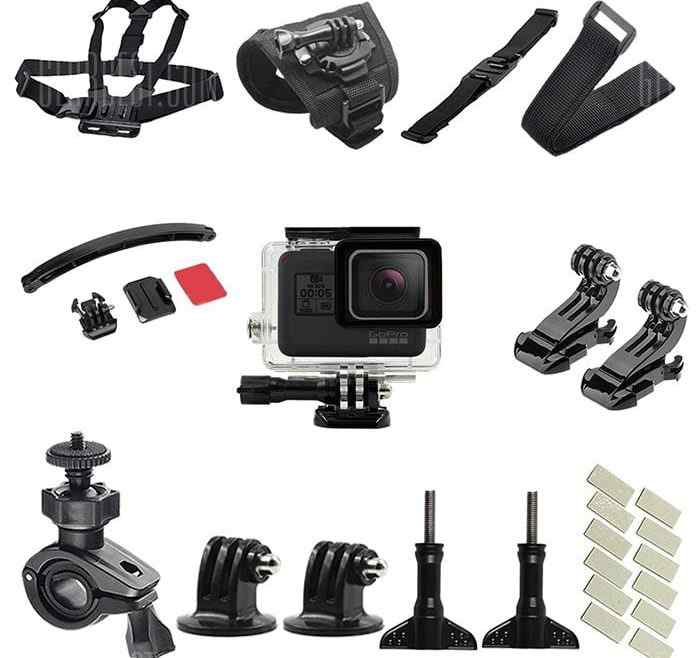 offertehitech-gearbest-Action Camera Shooting Set for GoPro HERO5