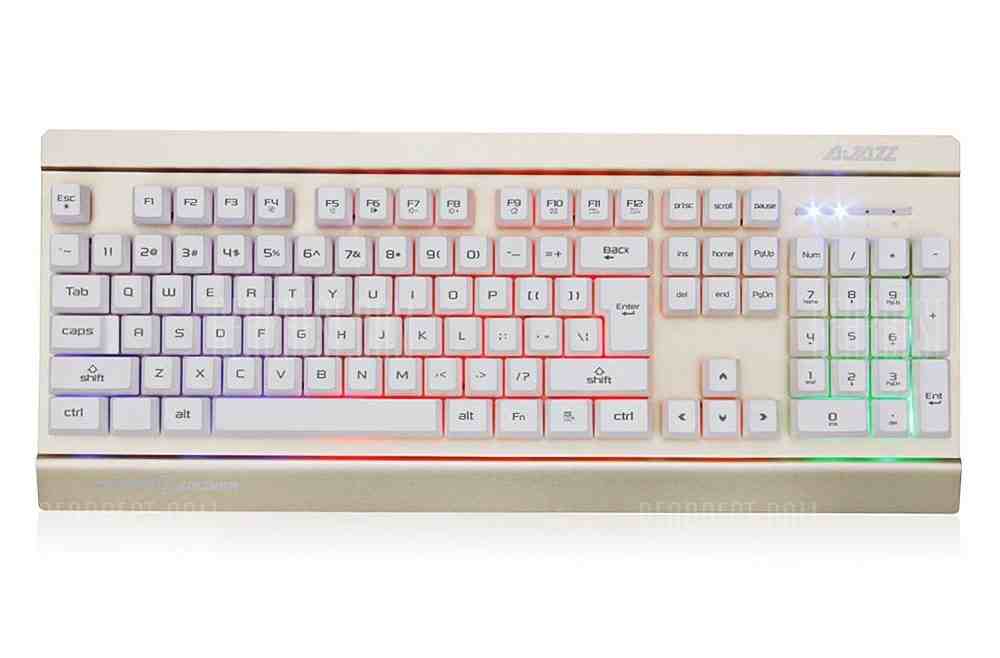 offertehitech-gearbest-Ajazz AK27 Mechanical Feeling Keyboard with Breathing Light for LOL