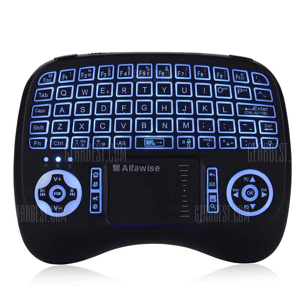offertehitech-gearbest-Alfawise KP - 810 - 21T - RGB Mini 2.4G Wireless Keyboard