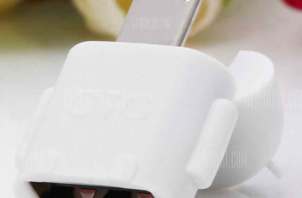 offertehitech-gearbest-Android Robot Shape Micro USB OTG Connector