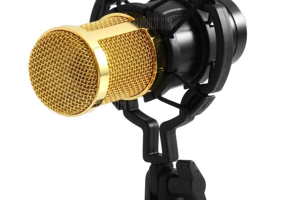offertehitech-gearbest-BM - 800 Condenser Sound Recording Microphone with Shock Mount