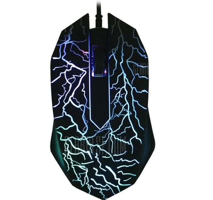 offertehitech-gearbest-BM007 USB Wired Optical Gaming Mouse