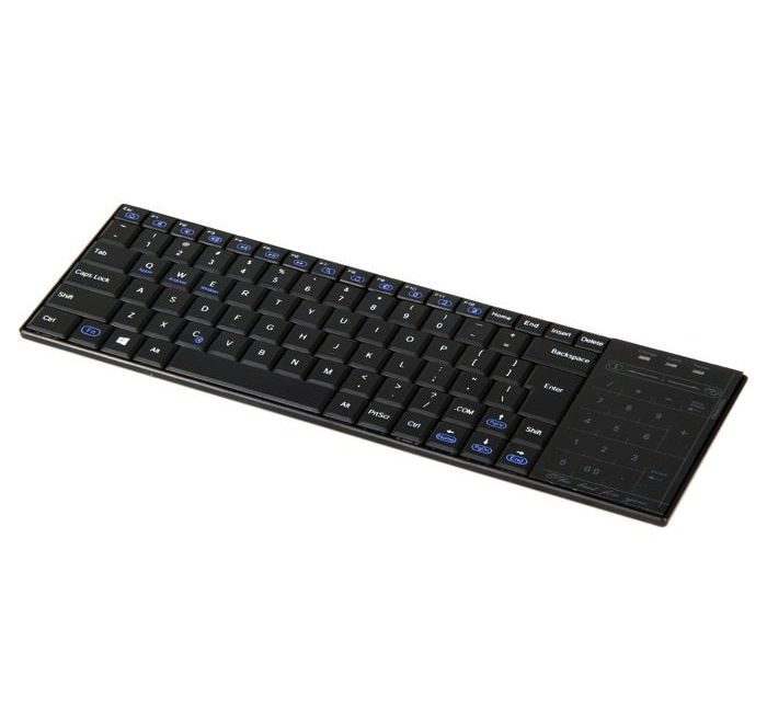 offertehitech-gearbest-BT10 Bluetooth Wireless Keyboard with Numeric Keypad / Mouse Switch Touchpad