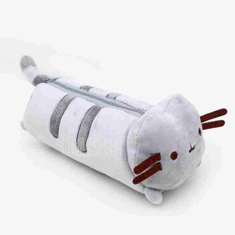 offertehitech-gearbest-Cute Cartoon Cat Design Storage Bag Pen Pencil Pouch Case