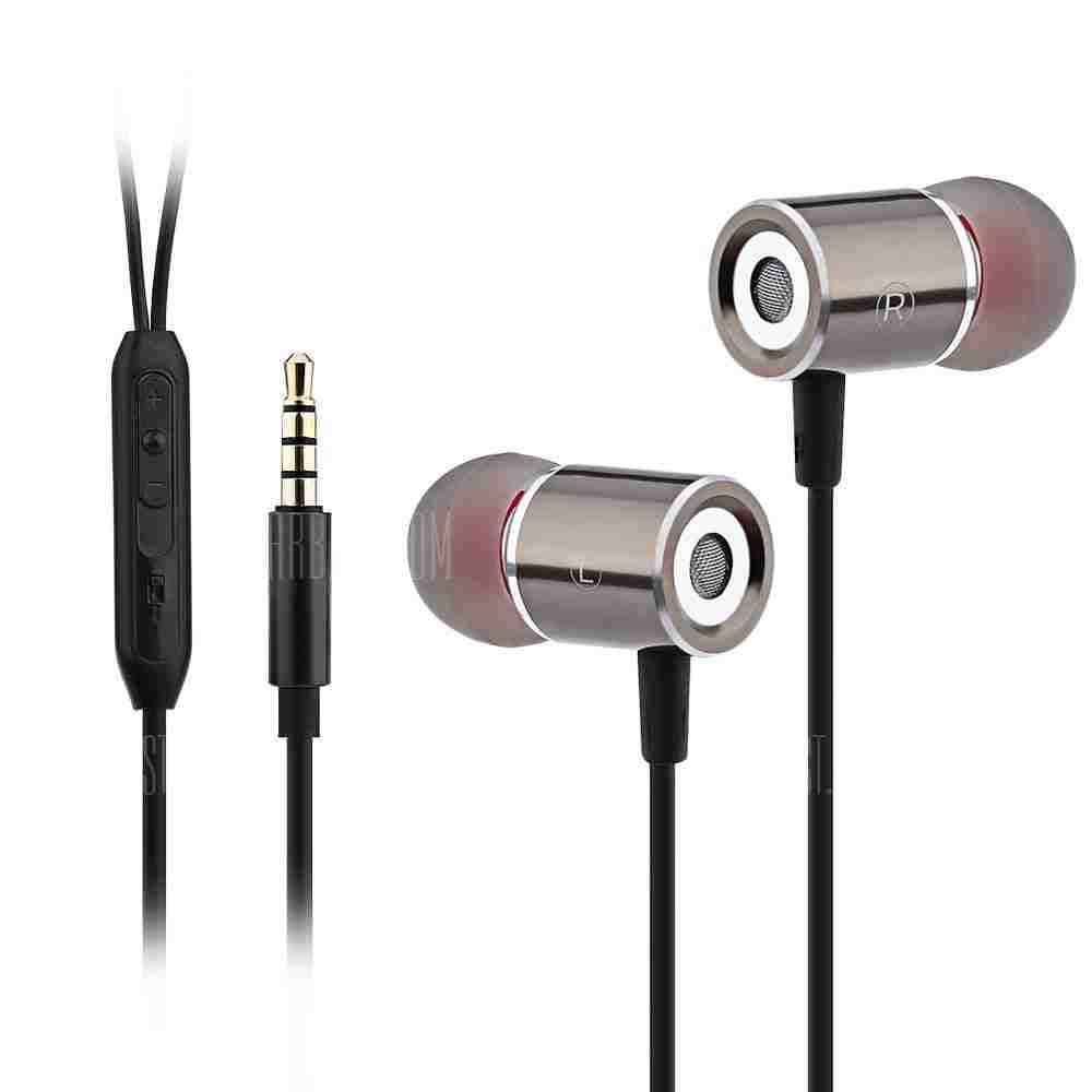 offertehitech-gearbest-Cylindrical Shape HiFi Music In-ear Noise Cancelling Earphones