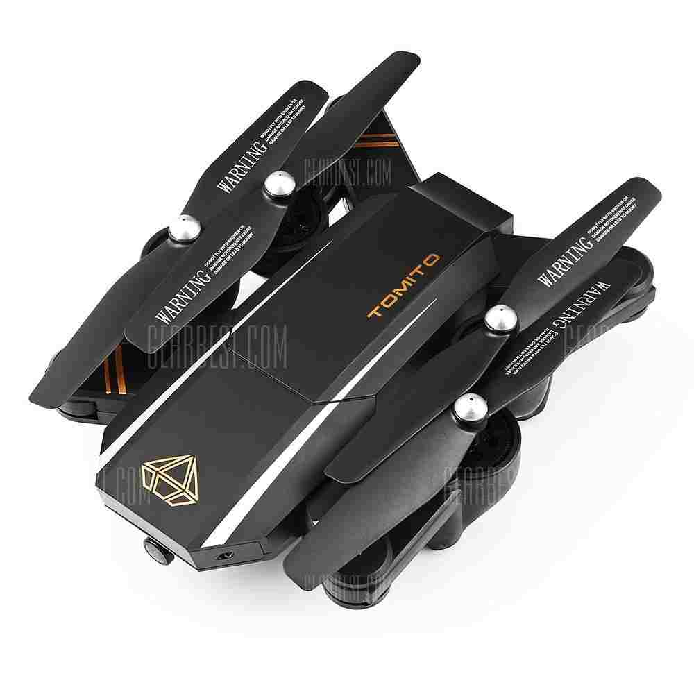 offertehitech-gearbest-DM95 VISITOR Foldable WiFi FPV RC Drone - RTF