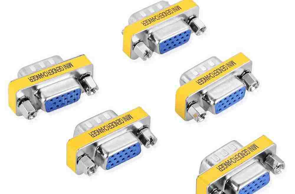 offertehitech-gearbest-DP 15-pin Male to Female Gender Changer Adapter 5PCS