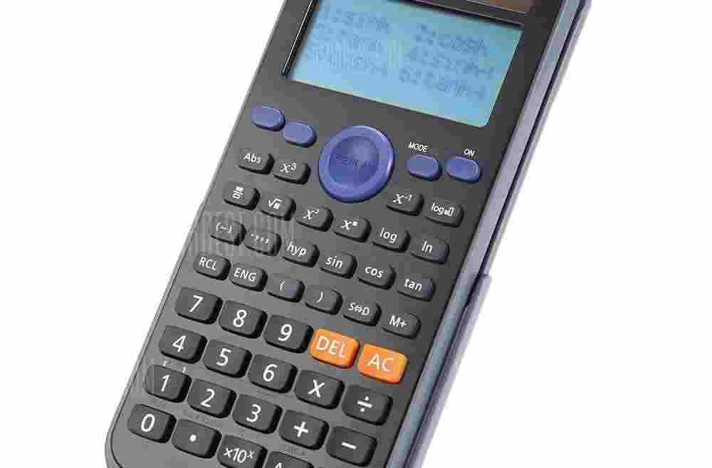 offertehitech-gearbest-Deli D82ES Scientific Calculator with Textbook Display