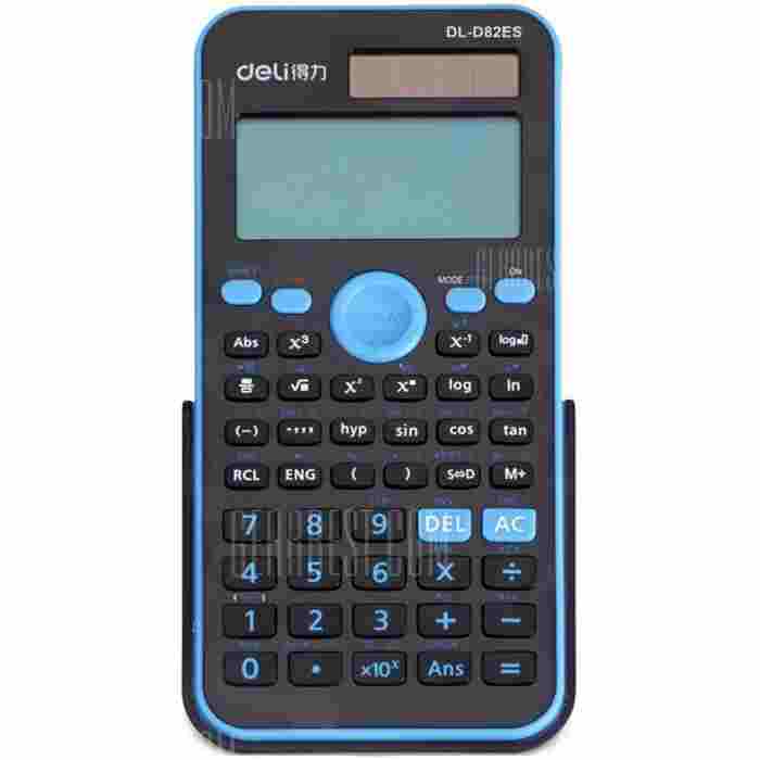 offertehitech-gearbest-Deli D82ES Solar Powered Calculator