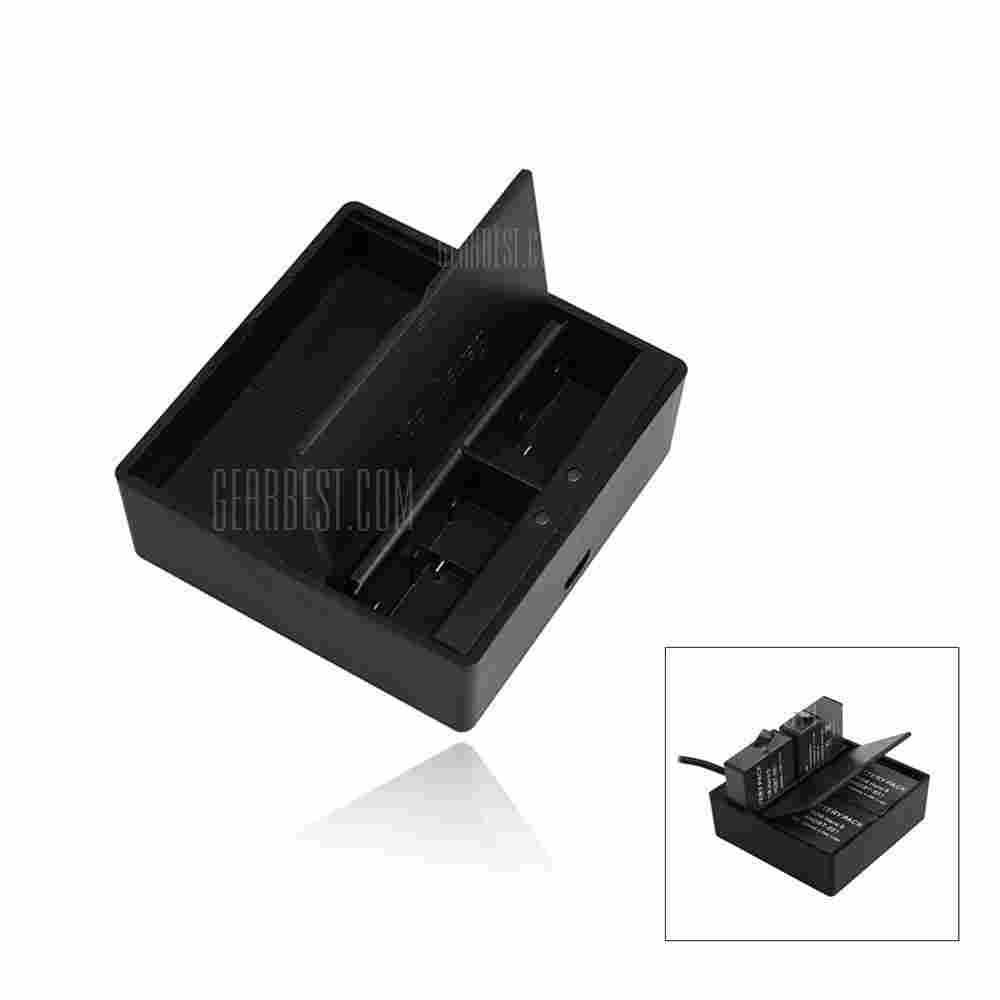 offertehitech-gearbest-Dual Battery Charger with Battery Box for Gopro Hero 5 / 6