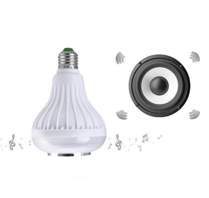 offertehitech-gearbest-E27 12W Power Music Playing Light Wireless Lamp
