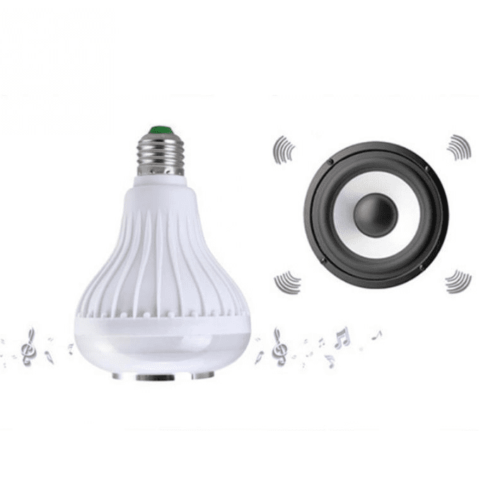 offertehitech-gearbest-E27 12W Power Music Playing Light Wireless Lamp