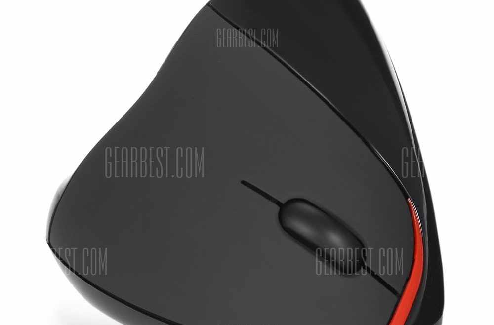 offertehitech-gearbest-E40 2.4GHz Five Buttons 1200DPI Rechargeable Wireless Vertical Mouse for Desktop Laptop