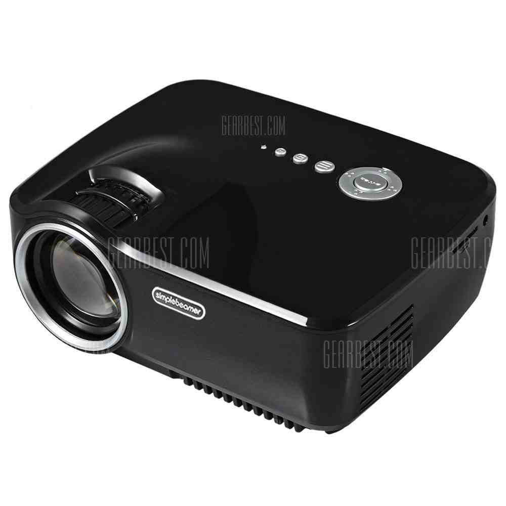 offertehitech-gearbest-EMP - GP70 800 x 480 Pixels Full HD 1080P Mini Portable LCD Projector