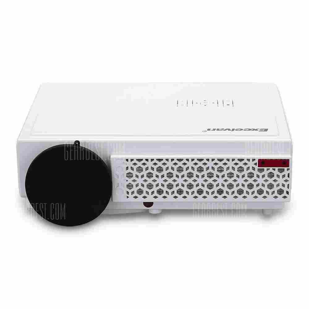 offertehitech-gearbest-Excelvan 96+ Native 1280*800 support 1080p Led Projector White US PLUG