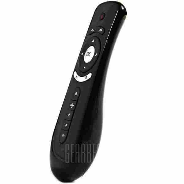 offertehitech-gearbest-Flymote AF106 2.4GHz Wireless Air Mouse with Remote Control Function for Android Windows Linux Mac