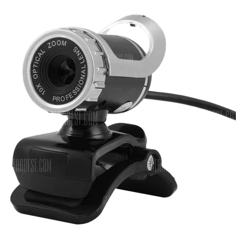 offertehitech-gearbest-HD Clip-on Webcam 360 Degree Rotatable Web PC Camera with MIC for PC Laptop Computer