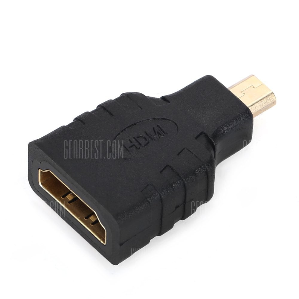 offertehitech-gearbest-HDMI Female to Micro HDMI Male Adapter