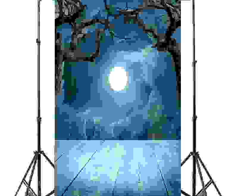 offertehitech-gearbest-Halloween Moon Subject Studio Photo Background Cloth