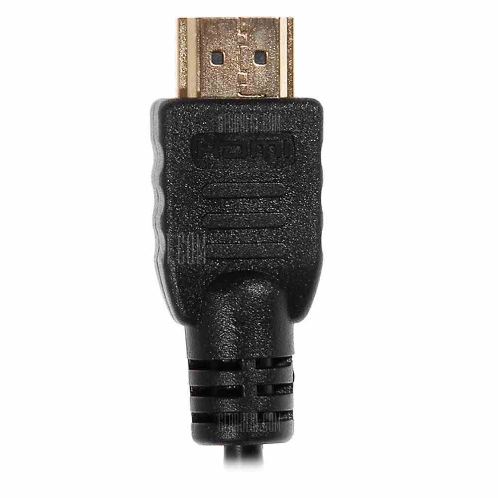 offertehitech-gearbest-High Quality 1.8 Meter HDMI Male to Micro HDMI Type-D Male 19 Pin Gold Plated Ver1.4 Cable -Black