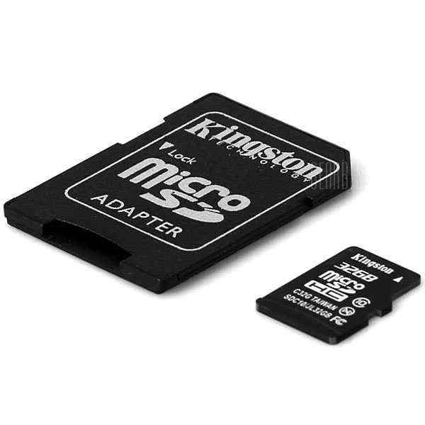 offertehitech-gearbest-Kingston 32GB Class 10 Hot Sale Micro SD/SDHC Memory Card with SD Adapter