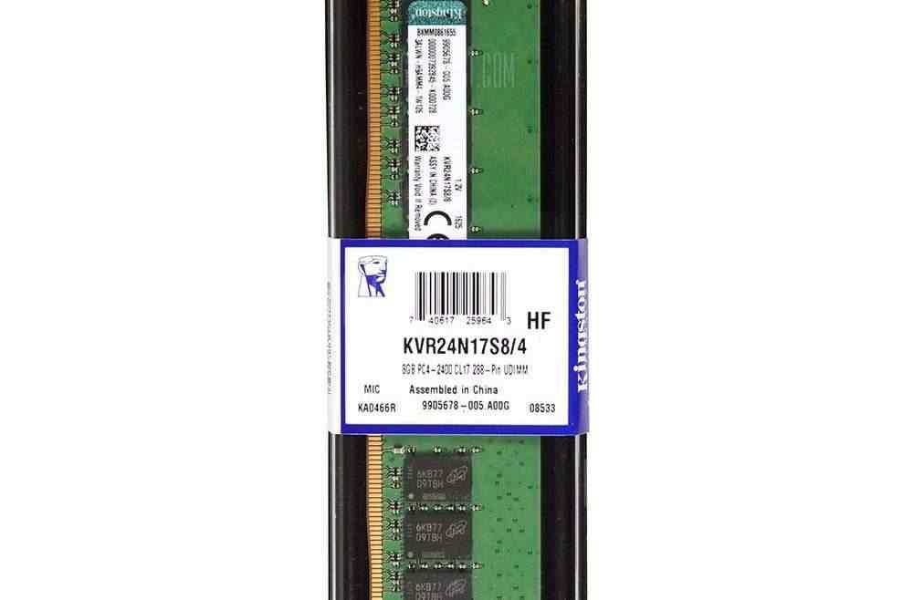 offertehitech-gearbest-Kingston ValueRAM KVR24N17S8 / 4 2400MHz Desktop Memory