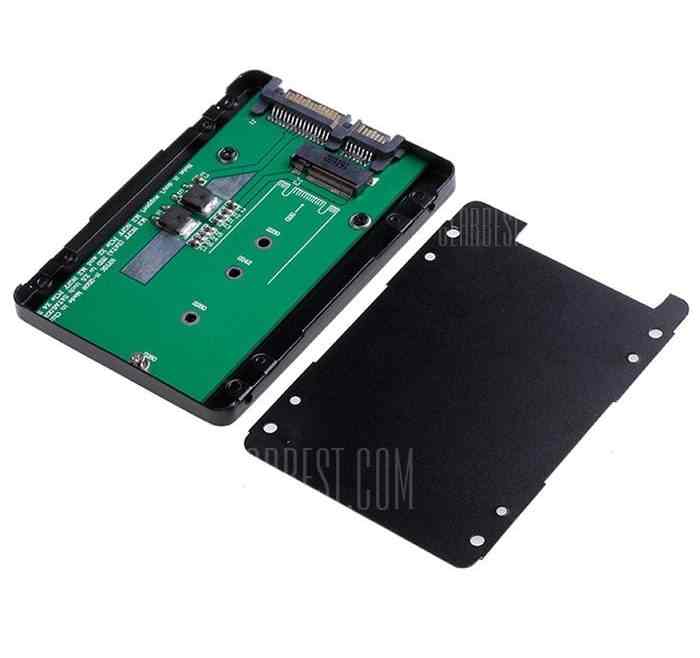 offertehitech-gearbest-M.2 NGFF to SATA HDD Enclosure