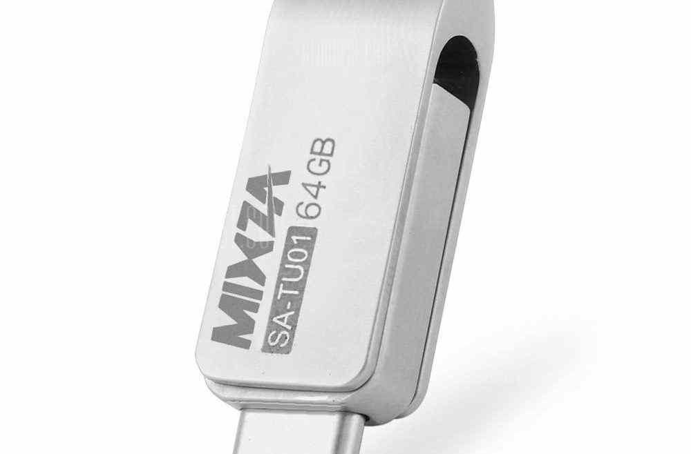 offertehitech-gearbest-MIXZA SA - TU01 64GB Type-C OTG + USB 3.0 Flash Drive