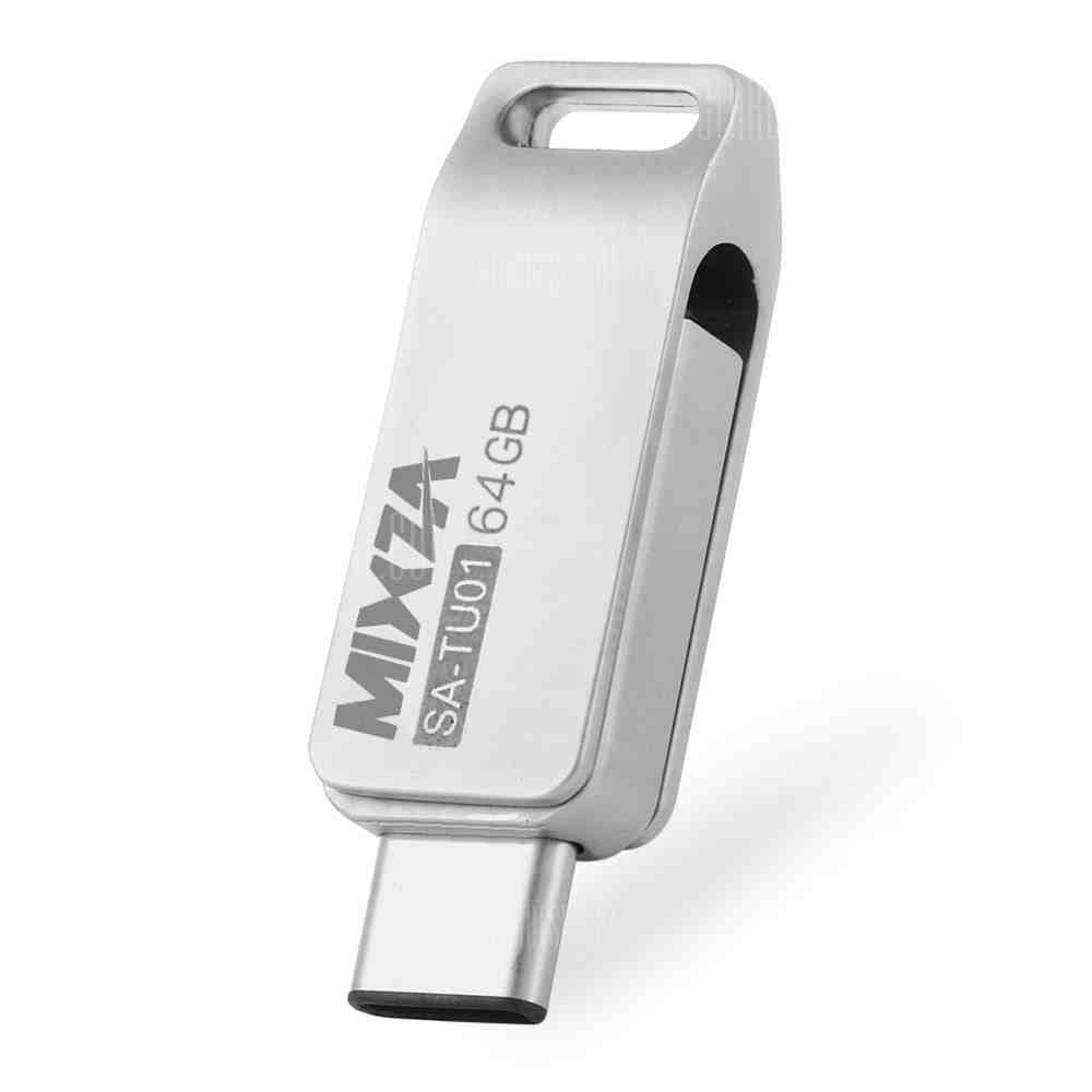 offertehitech-gearbest-MIXZA SA - TU01 64GB Type-C OTG + USB 3.0 Flash Drive