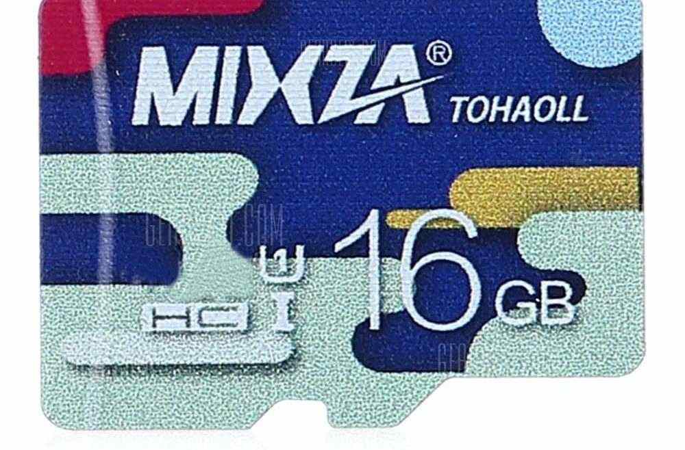 offertehitech-gearbest-MIXZA TOHAOLL Colorful Series 16GB Micro SD Memory Card