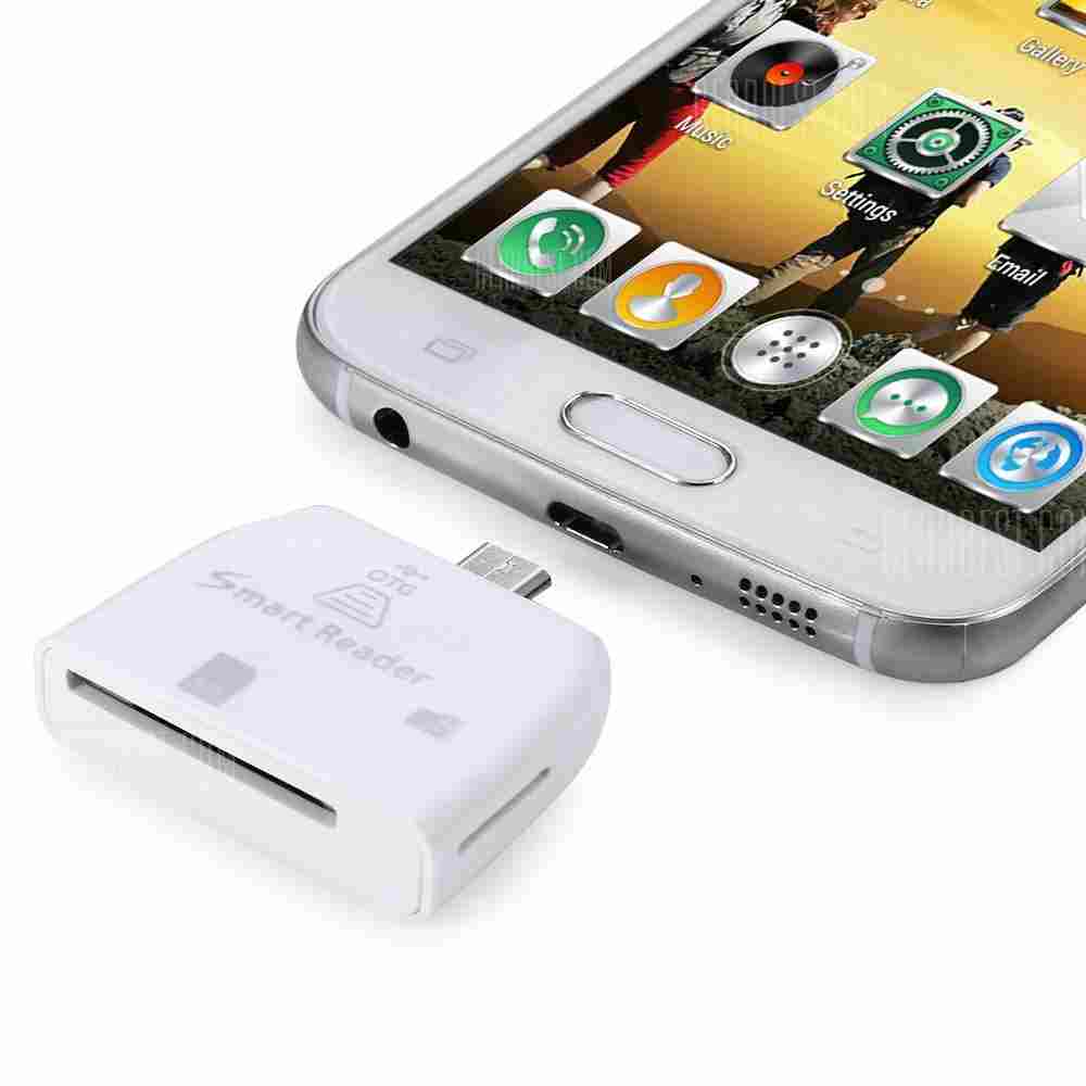 offertehitech-gearbest-Maikou Portable TF / SD Card Reader