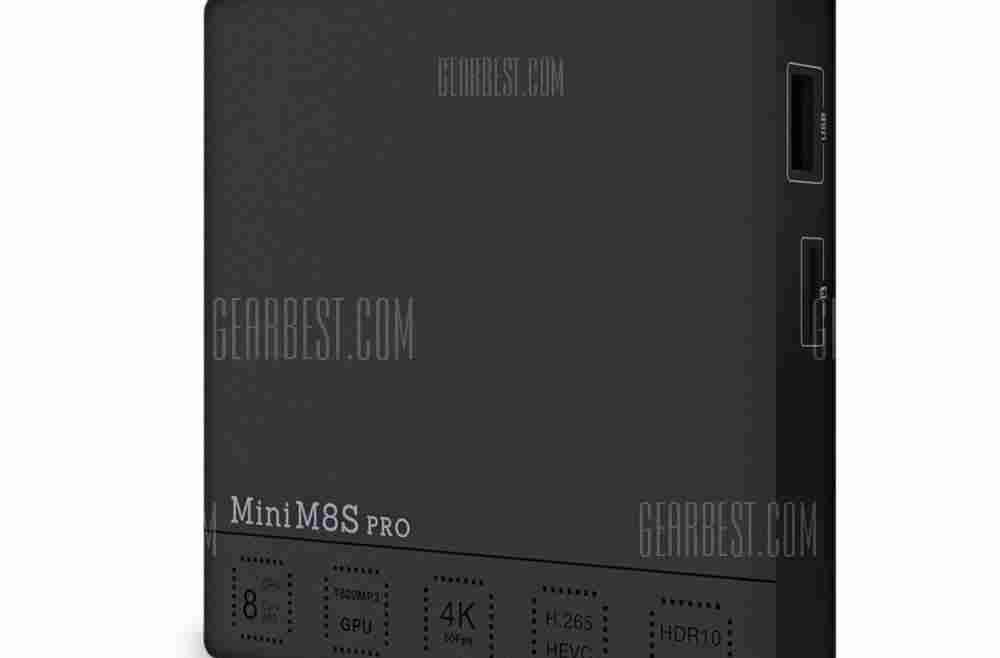 offertehitech-gearbest-Mini M8S Pro TV Box