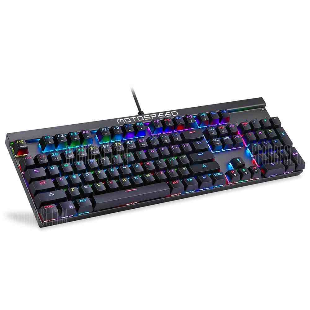 offertehitech-gearbest-Motospeed CK103 NKRO RGB Backlight USB Mechanical Keyboard