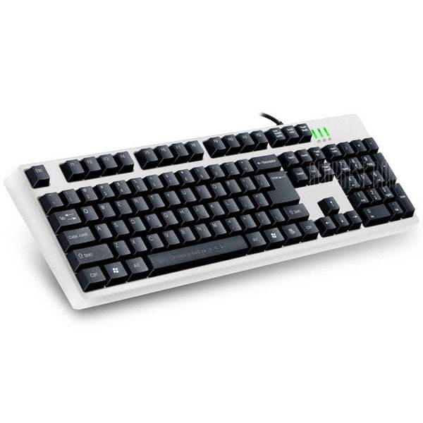 offertehitech-gearbest-Motospeed K40 USB Wired Optical Gaming Keyboard Human Ergonomic Design for PC Laptops