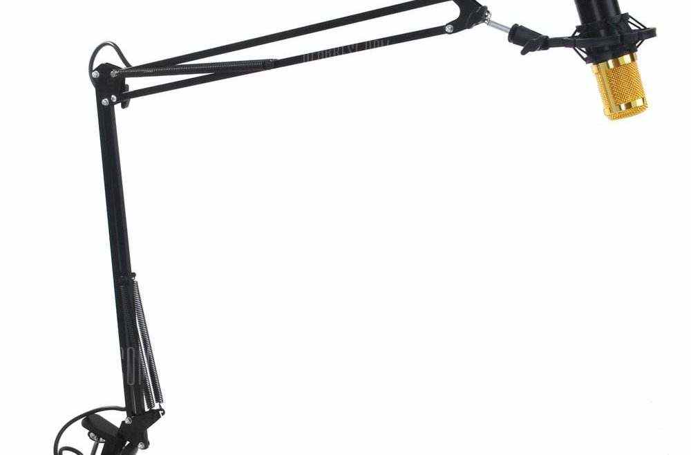 offertehitech-gearbest-NB - 37  Mic Arm Stand with Cannon Audio Cable