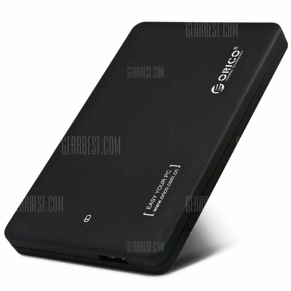 offertehitech-gearbest-ORICO 2599US3-V1 2.5 inch HDD / SSD External Enclosure with LED Indicator