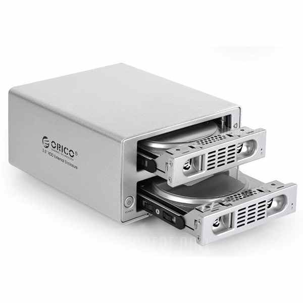 offertehitech-gearbest-ORICO 3529RUS3 USB 3.0 eSATA to SATA 3.5 Inch External Hard Drive HDD Enclosure Case