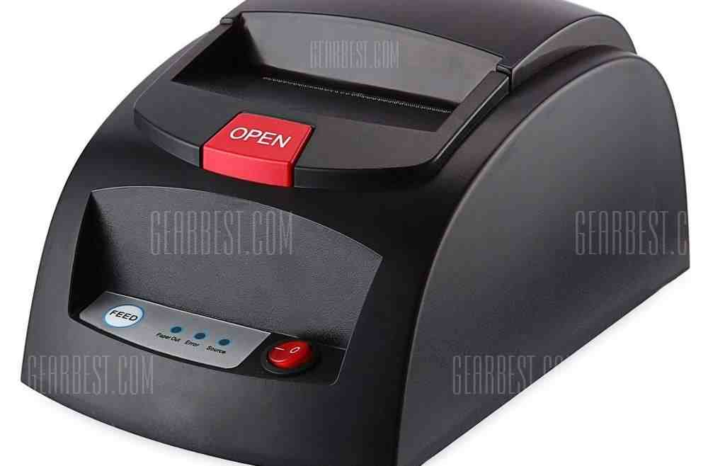 offertehitech-gearbest-Portable 48mm USB Receipt POS Thermal Printer