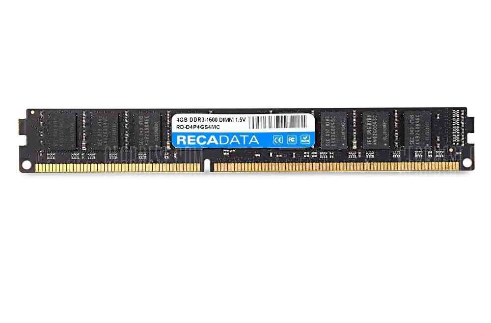 offertehitech-gearbest-RECADATA 4GB DDR3 - 1600 Memory Module 240 Pin