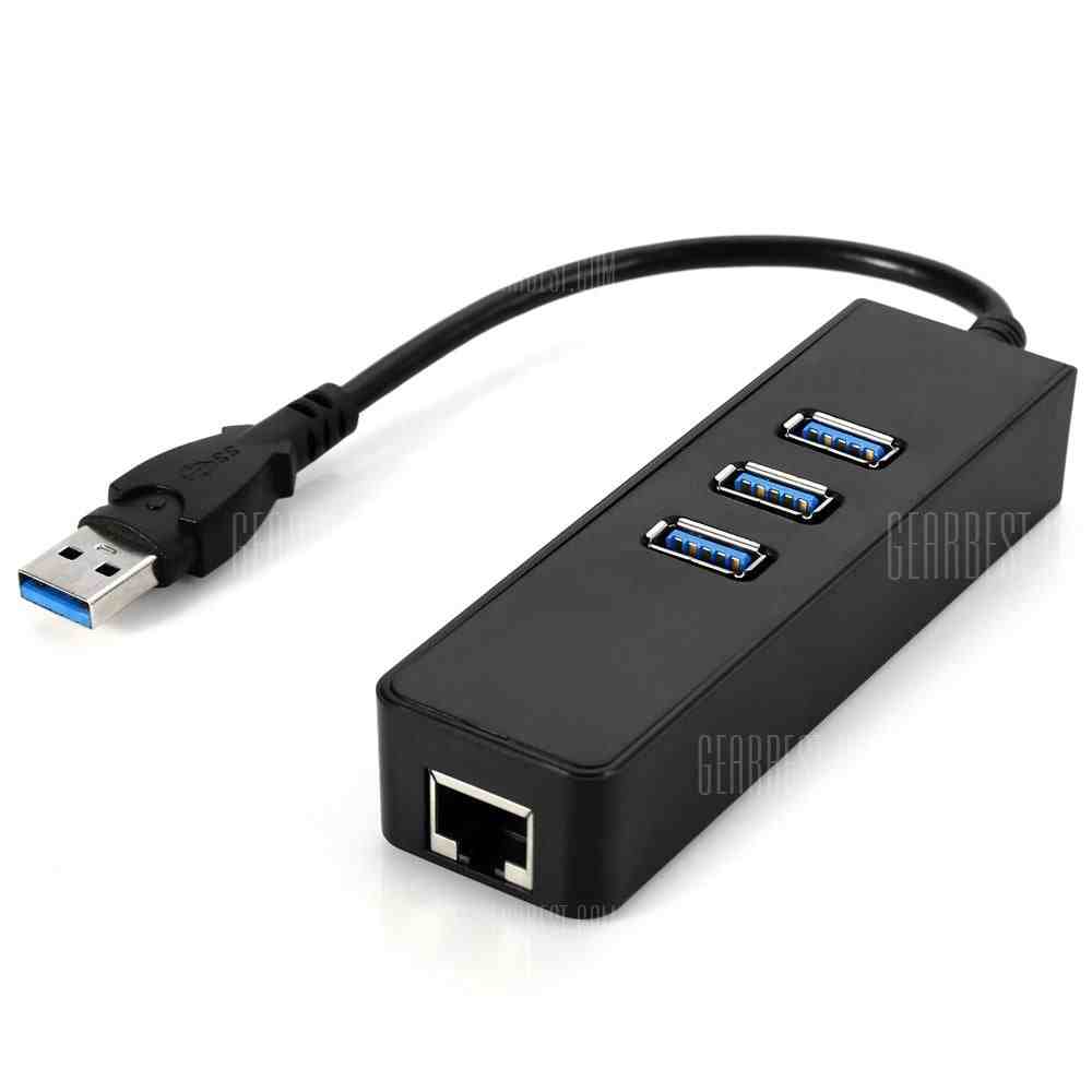 offertehitech-gearbest-RH - 888 USB 3.0 to 3 Port USB 3.0 Hub